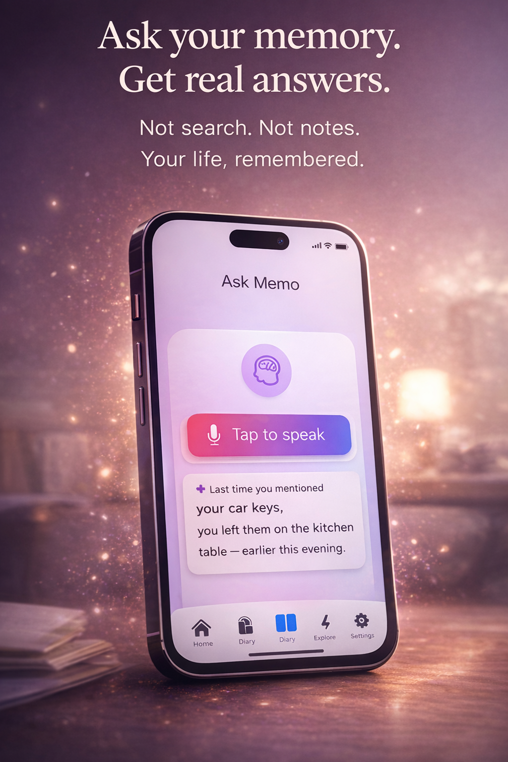 Ask your memory and get real answers in MemoraSync