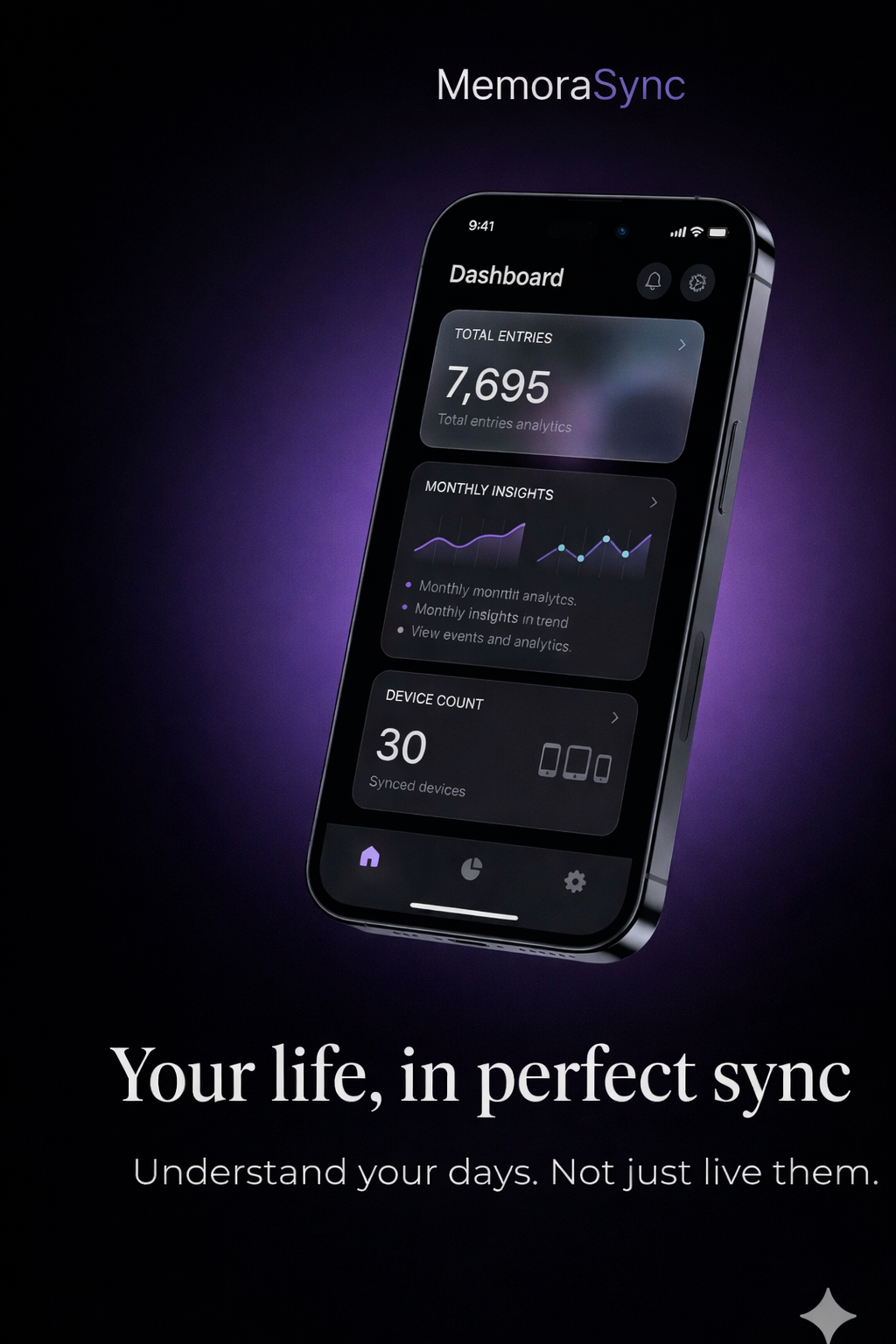Your life in perfect sync with MemoraSync